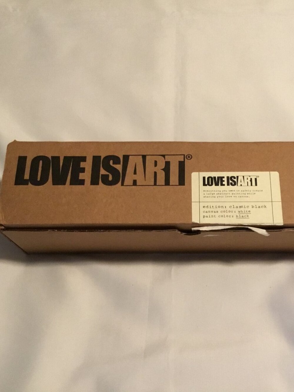 Love Is Art Paint Kit Custom Edition Open Box Brand New Sealed Inside
